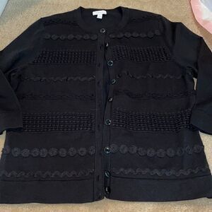 Charter Club black sweater  